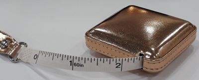 Gold "bling" rollintmeter 150 cm - 60 inches