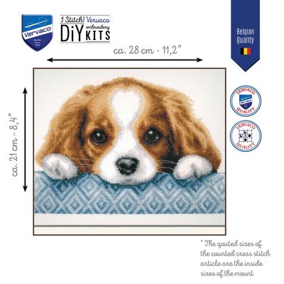 Kruissteek pakket "Hondje"