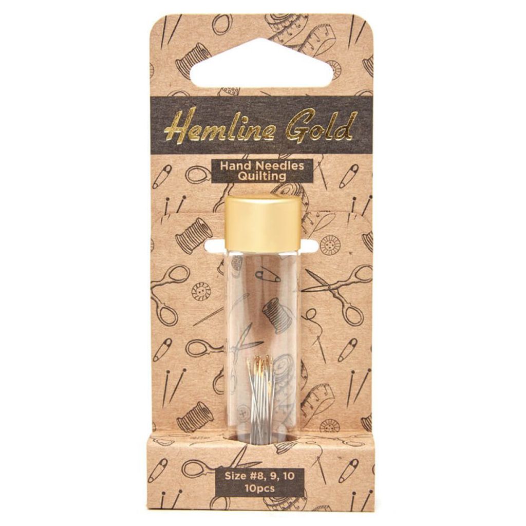 Quiltnaalden Hemline Gold