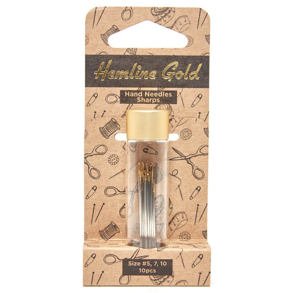 Assortiment naainaalden &quot;sharps&quot; Hemline Gold