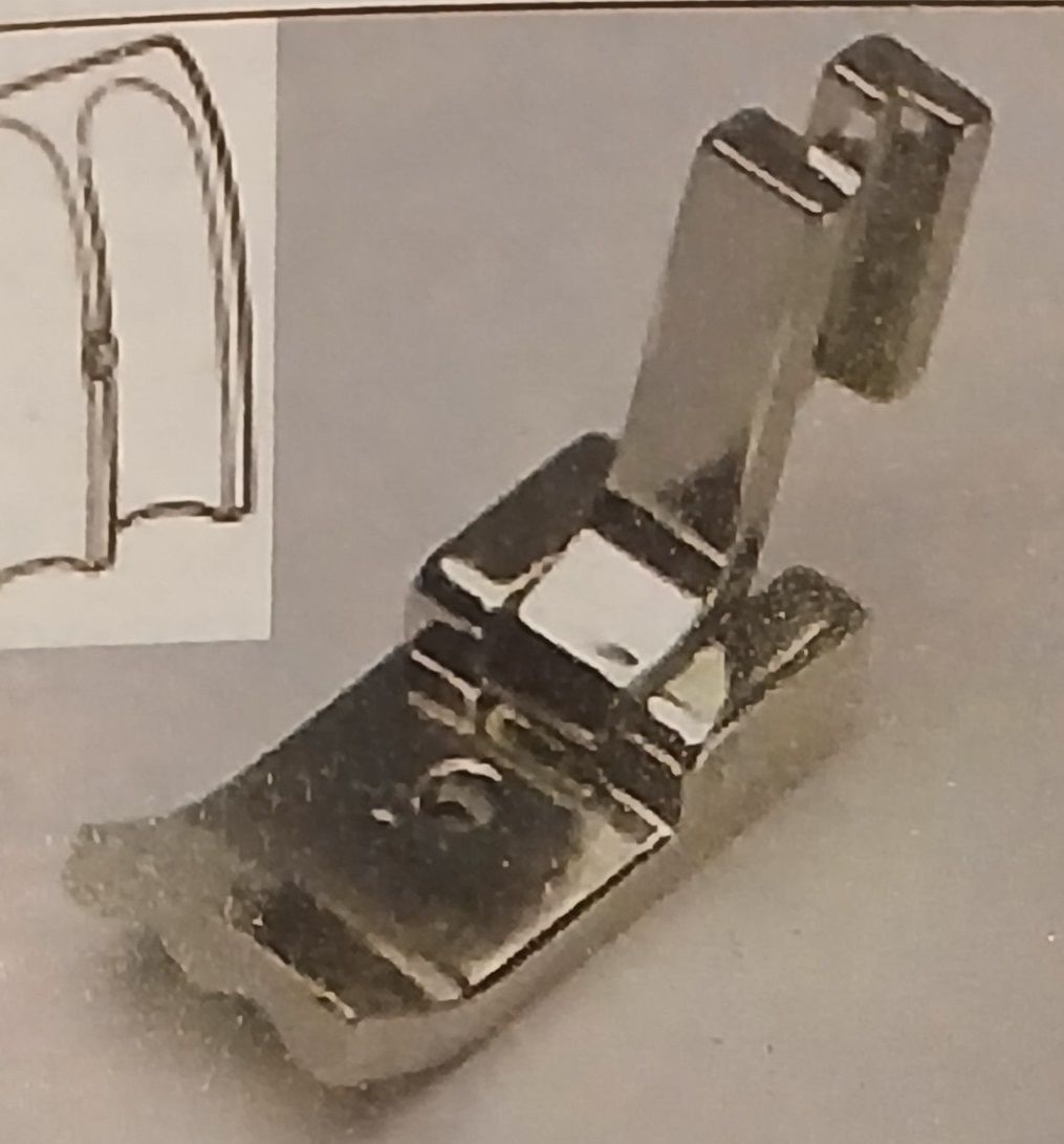 Singer paspelvoet 1/8&quot; voor Serenade - Concerto - Harmonie