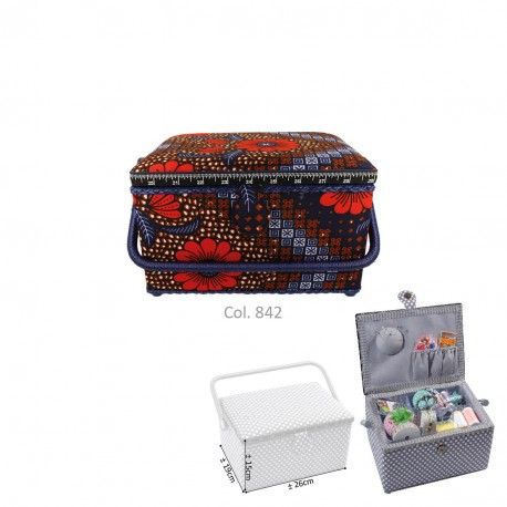 Naaibox &quot;Red Flower&quot;