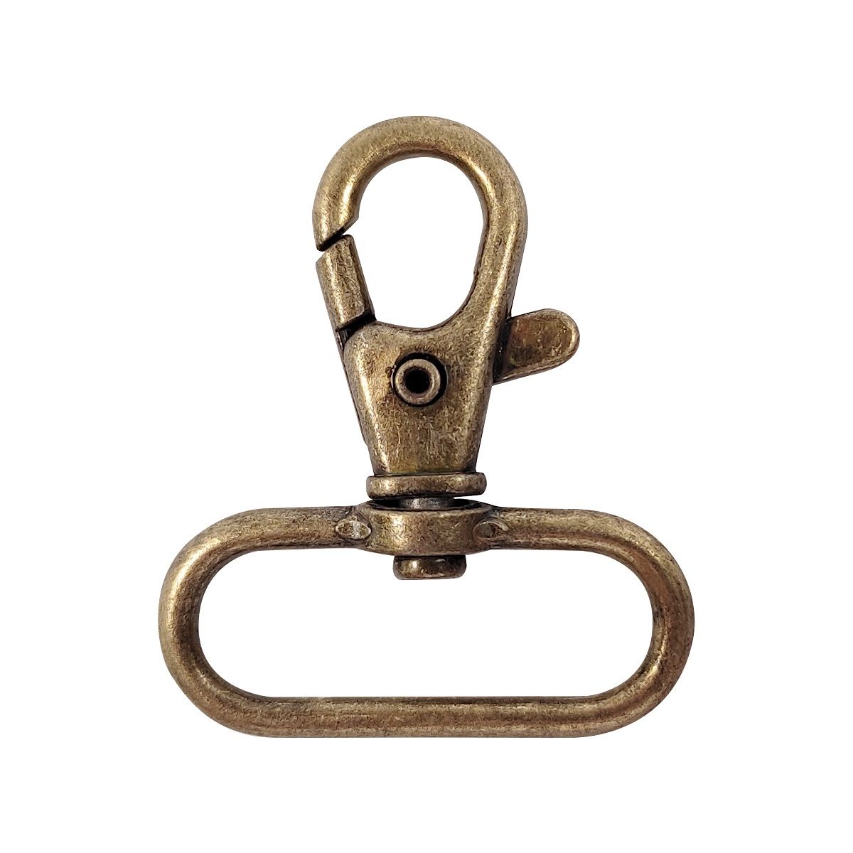 Karabijnhaken 30 mm brons