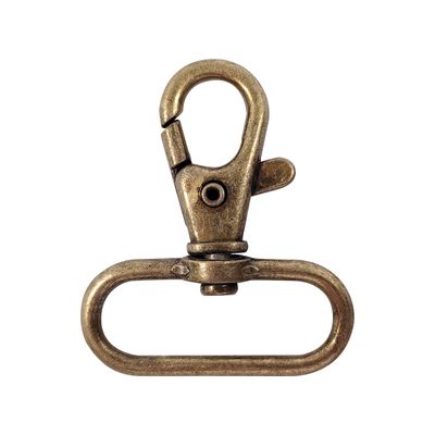 Karabijnhaken 30 mm brons