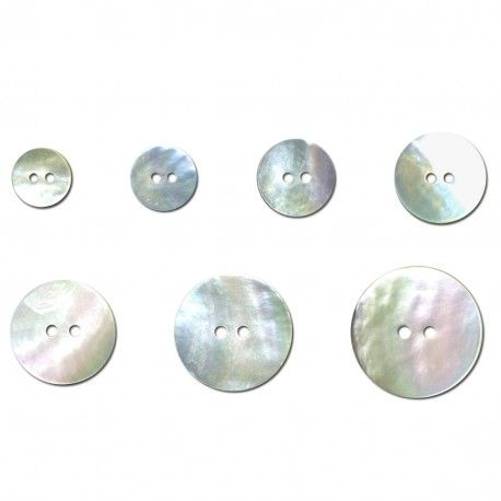 Knoopjes nacre  11 mm