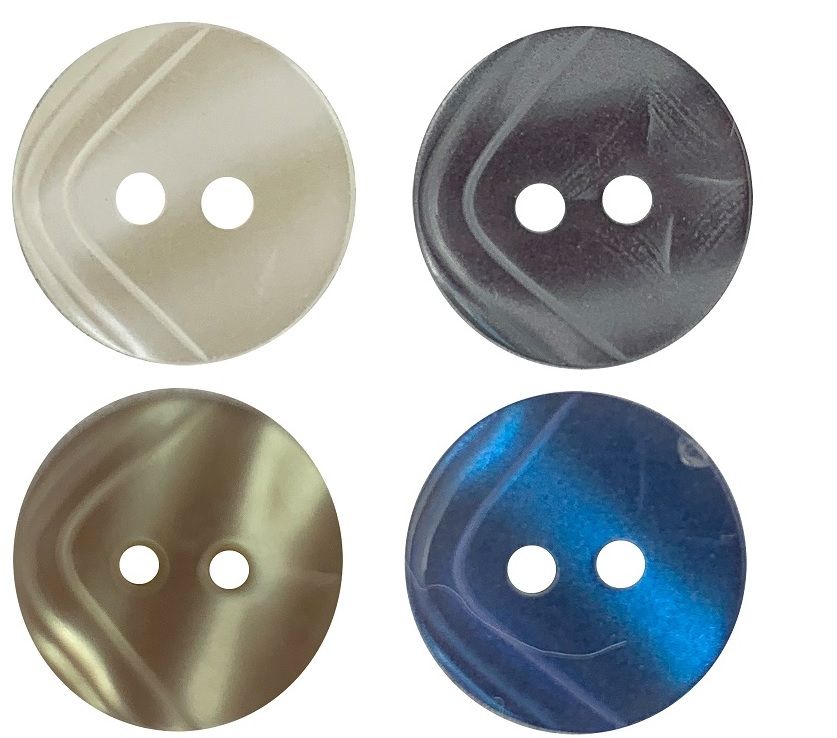 Knoopjes nacre fantasie 11,5 mm