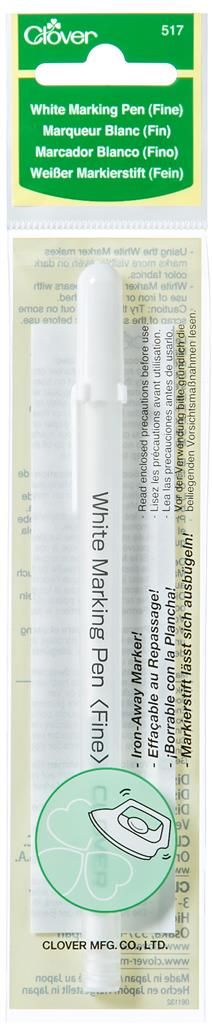 Iron-away marker wit