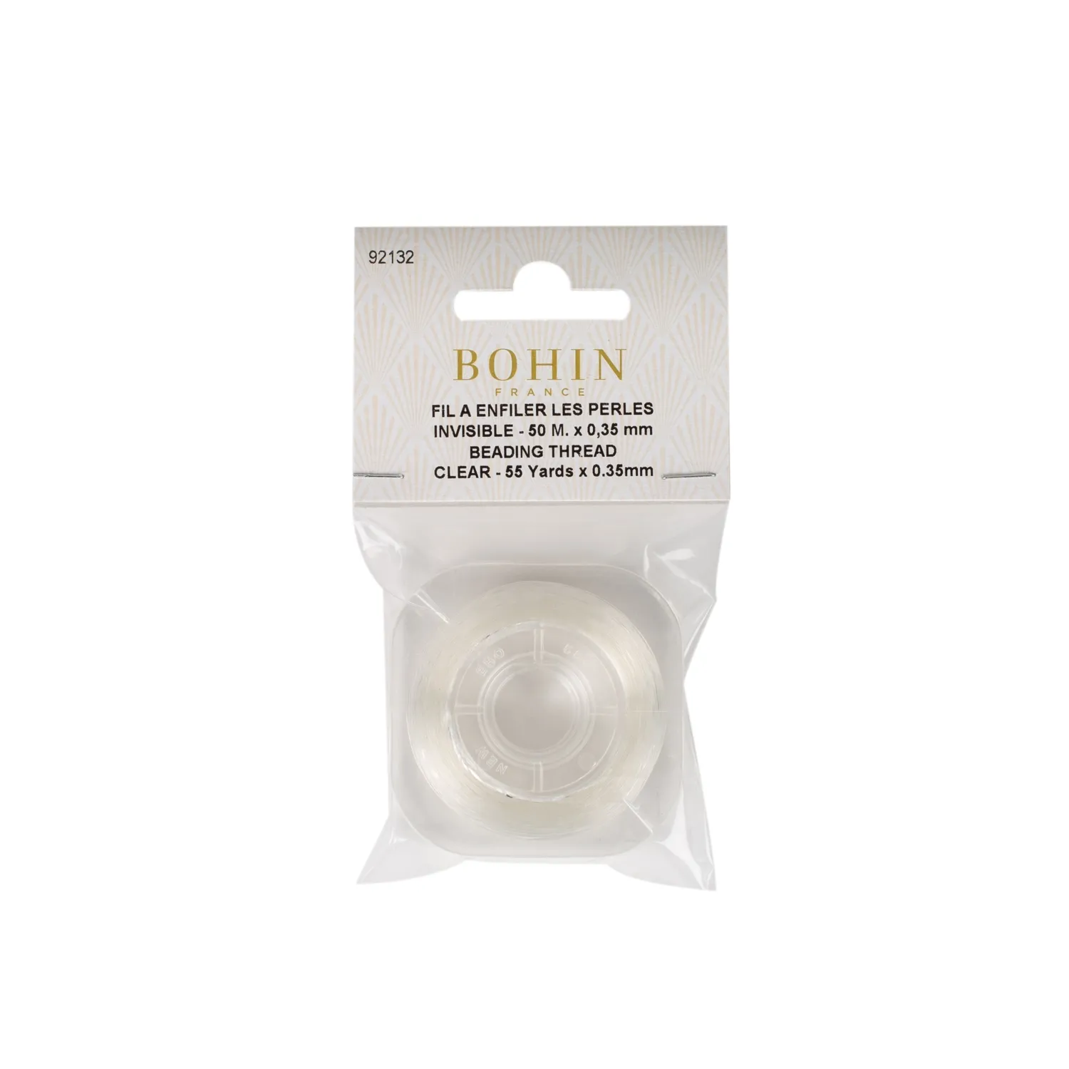 Nylondraad 0,35 mm voor kralen, parels en hobby