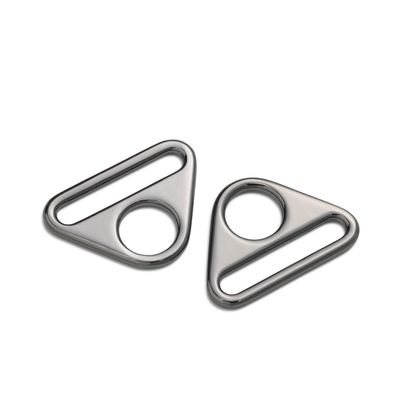 Driehoekige ring 30 mm gunmetal grey