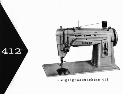Handleiding Singer 412G - 422G