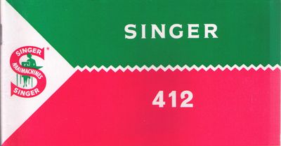 Handleiding Singer 412G - 422G