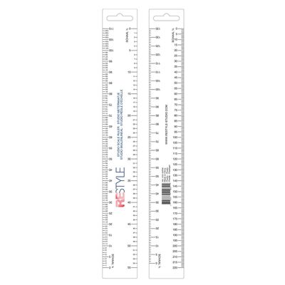 Schaallatje / metermaatje