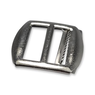 Broek- en rokgesp 25 mm zilverkleurig