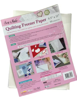 Sew Mate Quilting Freezer paper