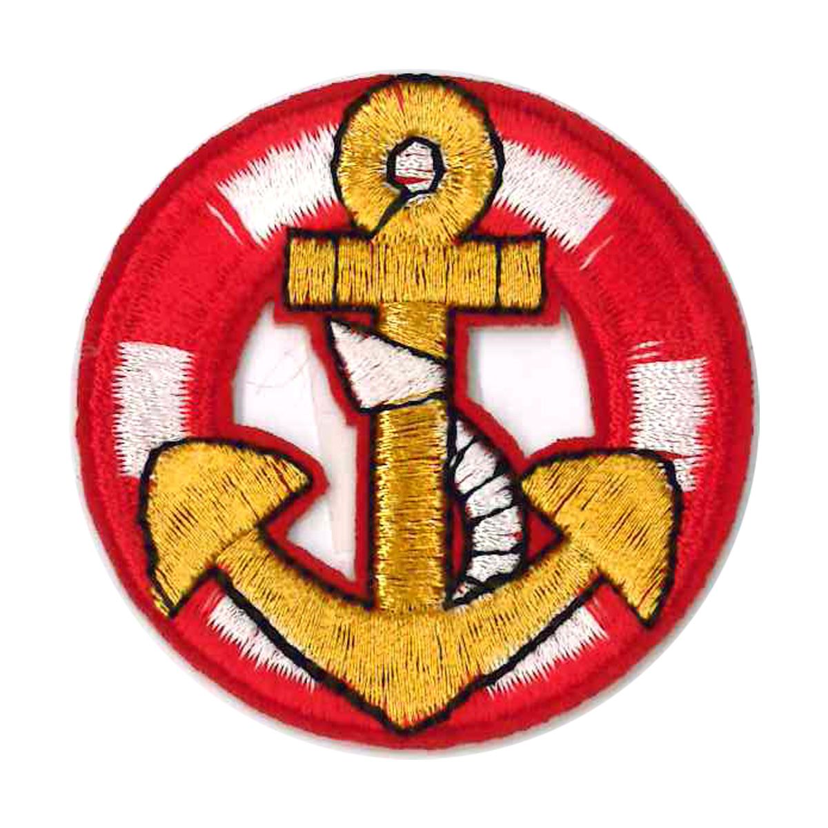 Applicatie marine anker rood