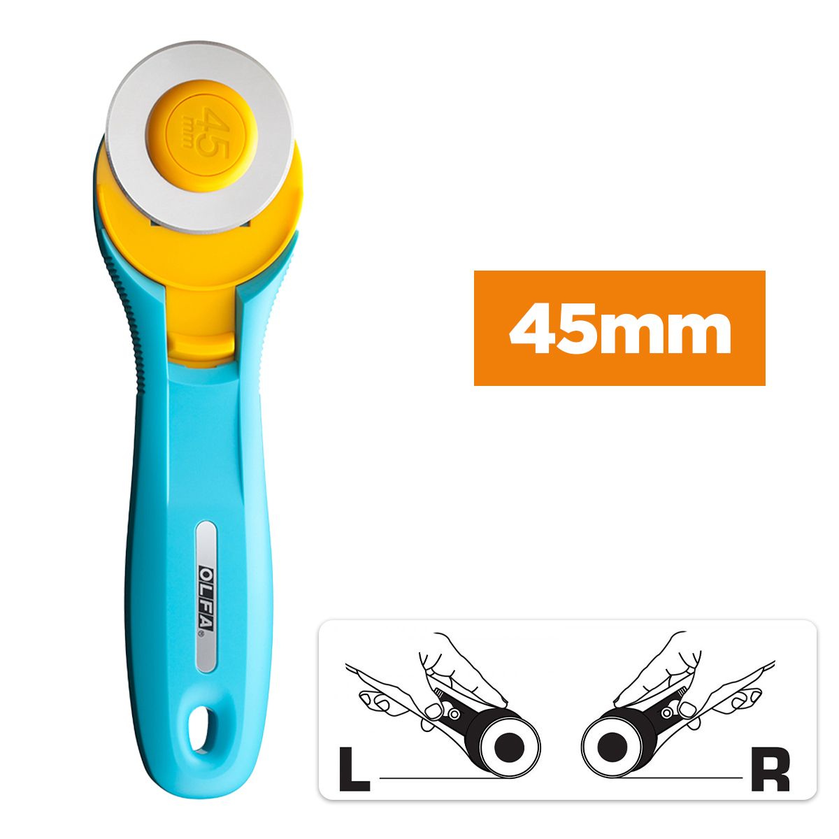 Rolmes 45mm Olfa turquoise