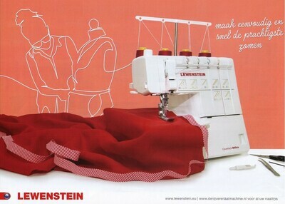 Lewenstein 900CS coversteek machine