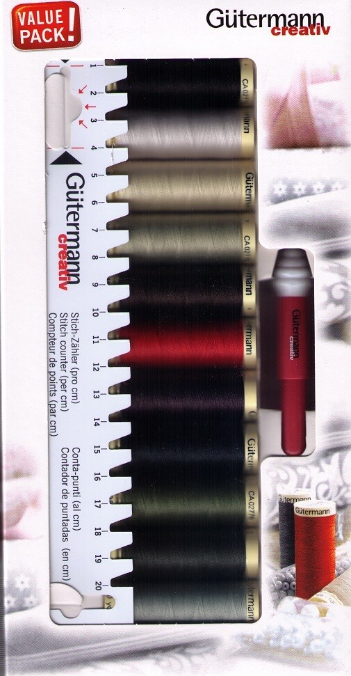Gütermann startset 11 kleuren