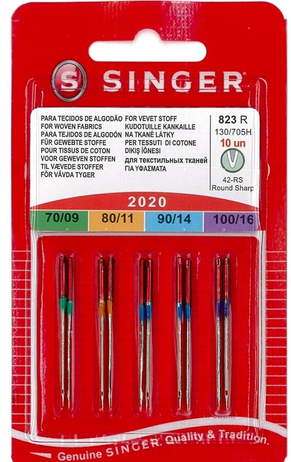 Singer naalden voor stoffen assortiment 70-100