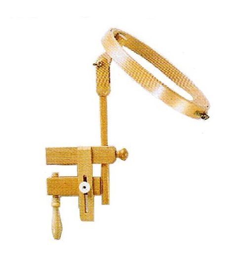Borduurring met tafelklem