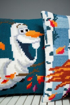 Kruissteek kussen Disney Frozen 2 Olaf