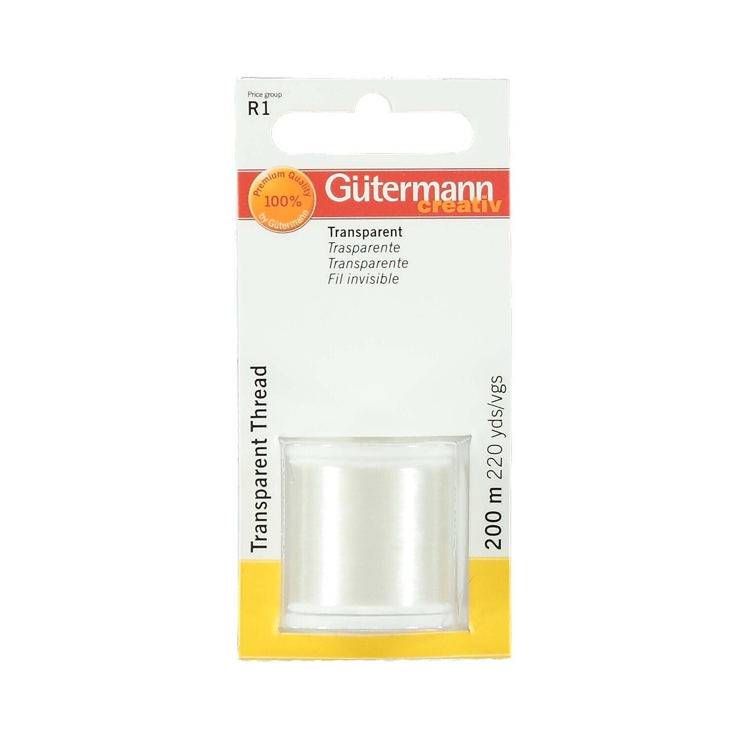 Gütermann transparant 200m