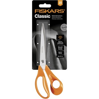Fiskars Classic kleermakers schaar 25 cm rechtshandig