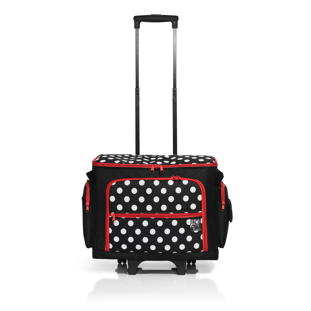 Trolley voor naaimachine polkadots