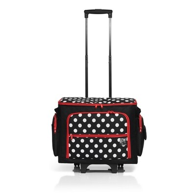 Trolley voor naaimachine polkadots
