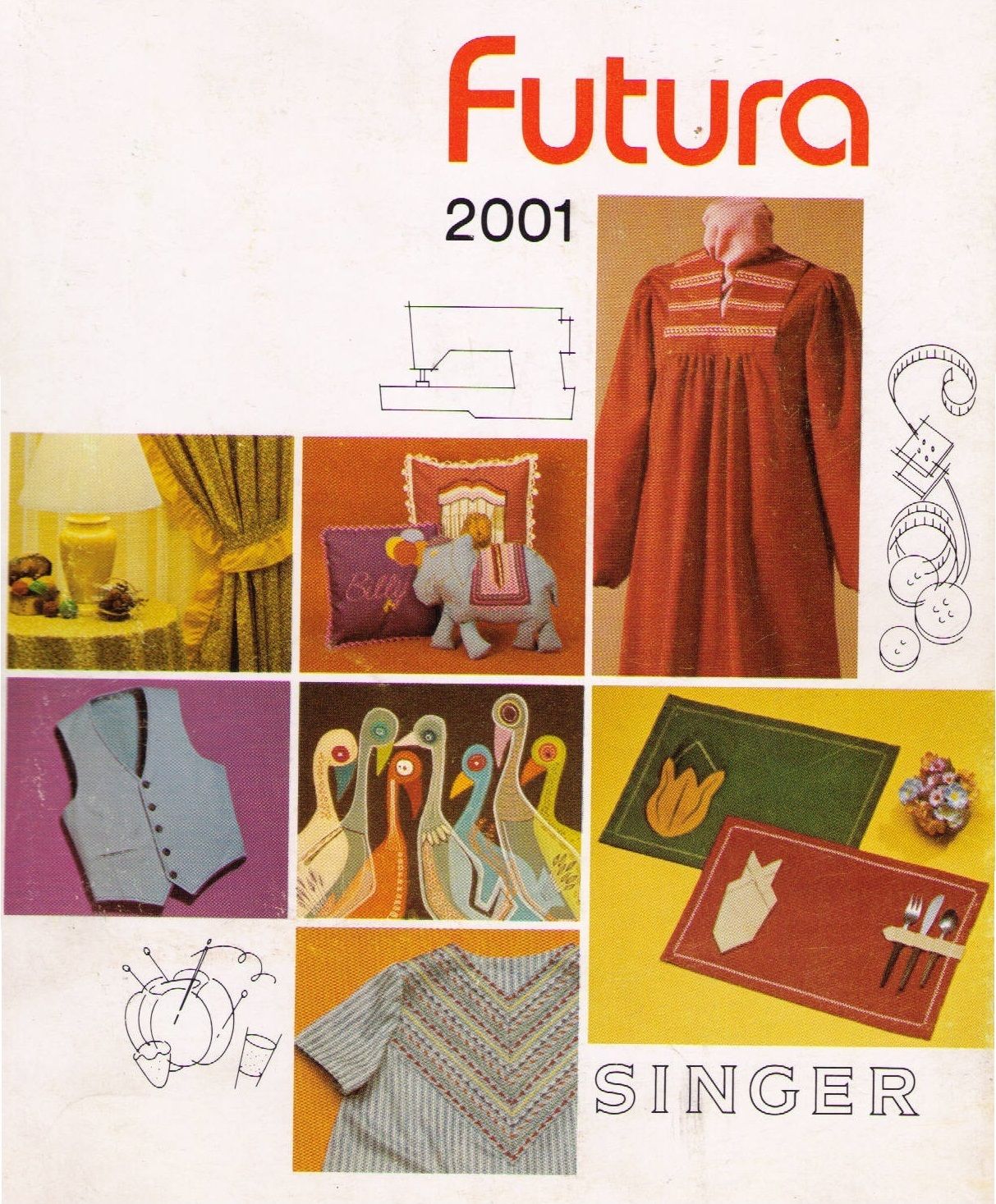 Handleiding Singer Futura 2001 NL