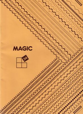 Handleiding Singer Magic 34