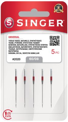Singer naalden voor stoffen dikte 60