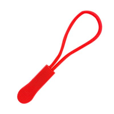 Trekkoord rits fluo roze