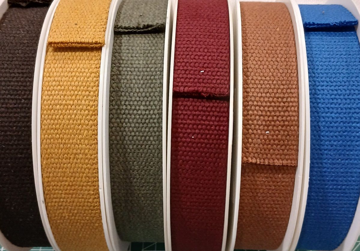 Tassenband 30 mm katoen