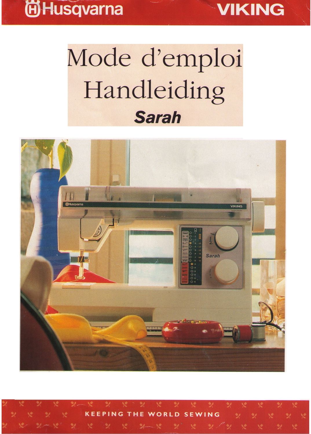 Handleiding Husqvarna Sarah NL-FR
