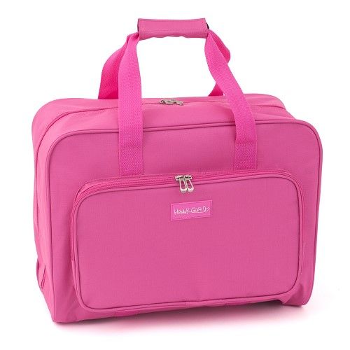 Draagtas naaimachine roze