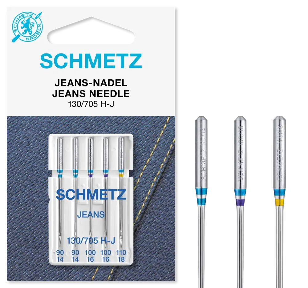 Schmetz naalden voor jeans assortiment 90 - 100 - 110