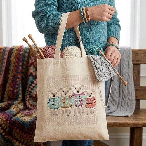 Tote Bag - Knit