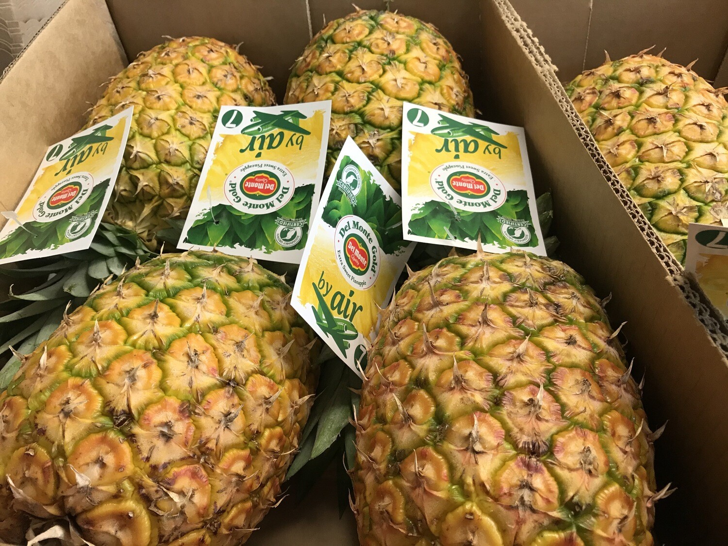 Ananas gevlogen XL zongerijpt