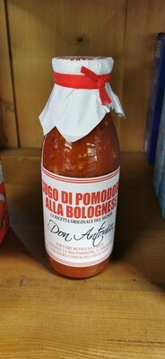 Don Antonio Sugo Alla Bolognese 500g