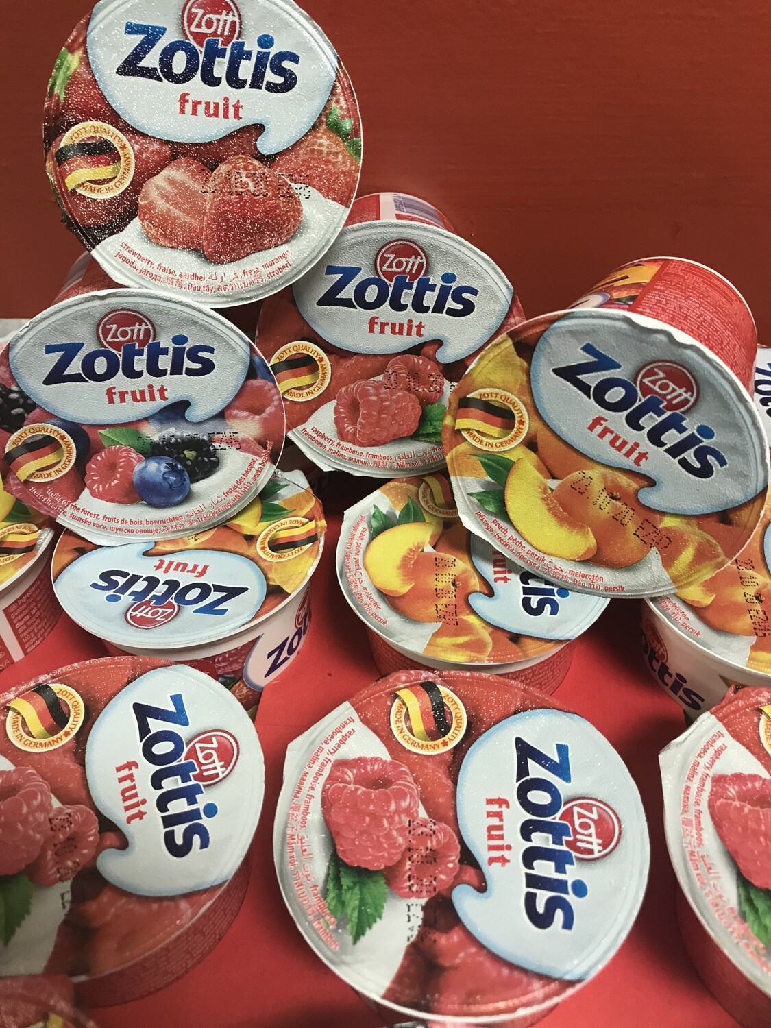 Fruityoghurt 4 stuks 4 verschillende smaken