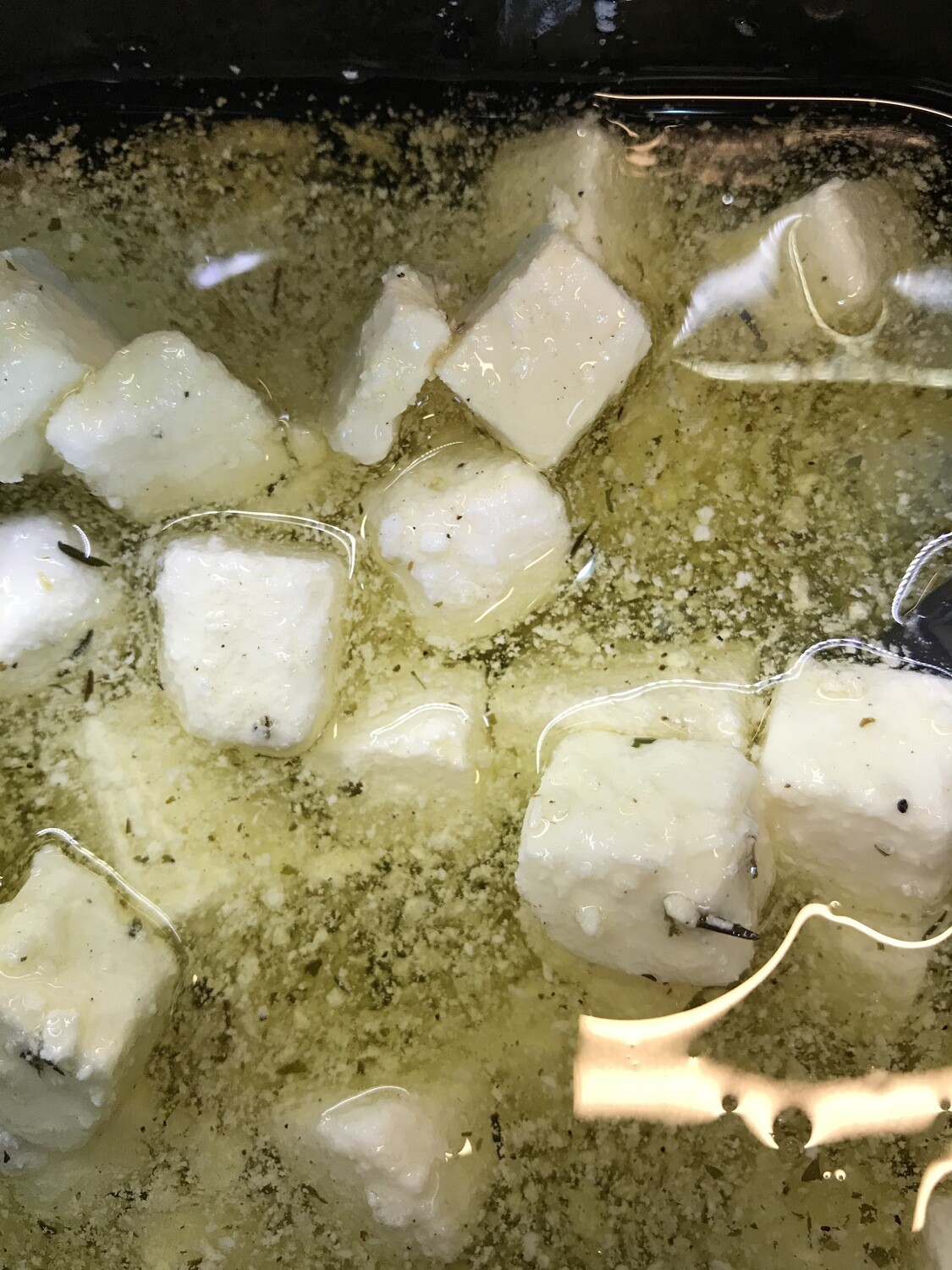 Fetablokjes gemarineerd 150g