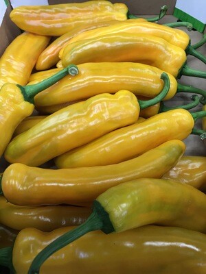 Gele puntpaprika per stuk