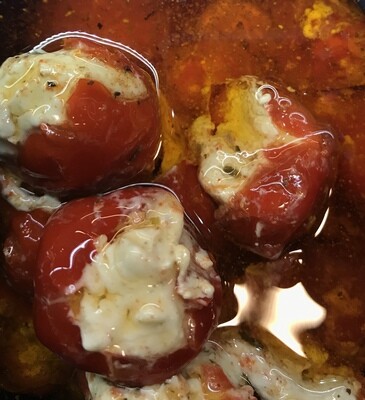 Sweet african peppers gevuld met kaas 150g