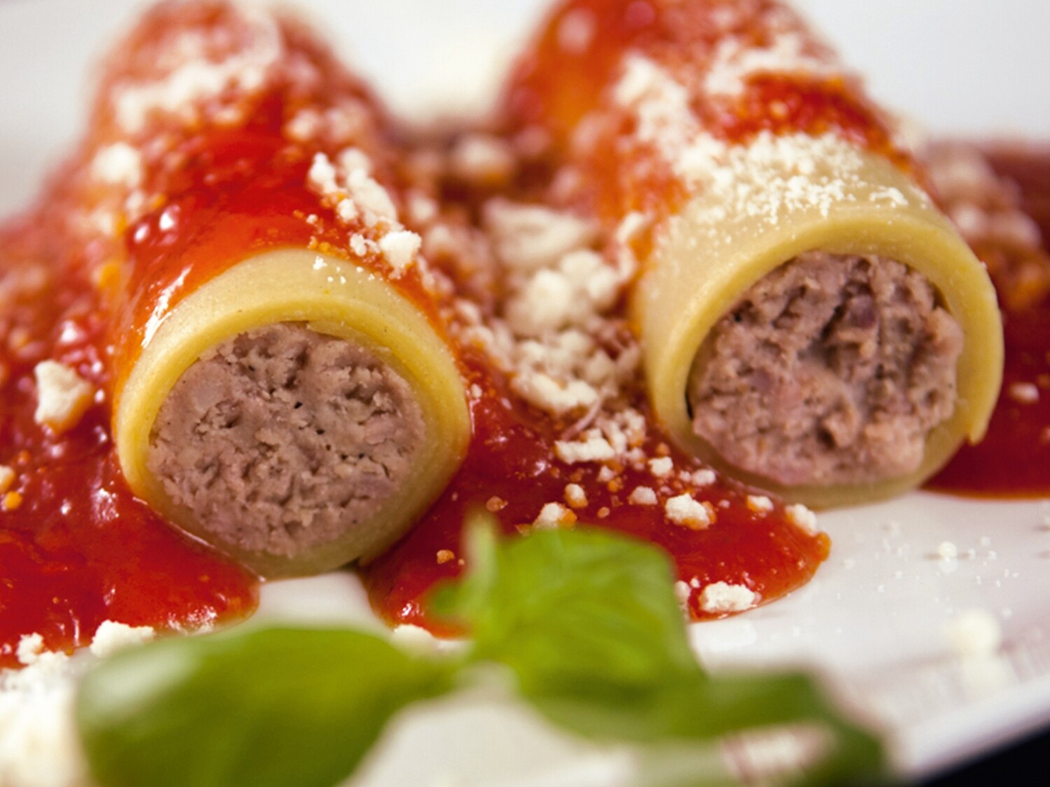 Canneloni met gehakt per rolletje van +-250g