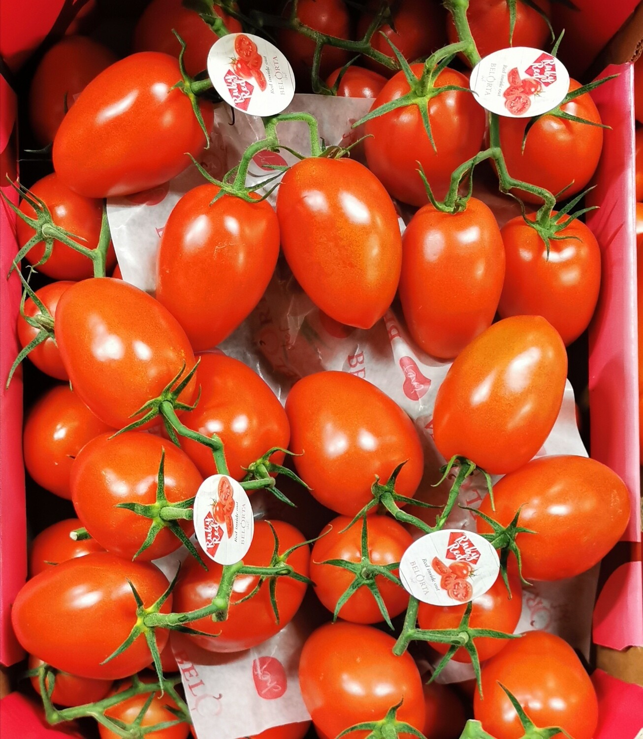 Ruby red pruim trostomaten per 5 stuks