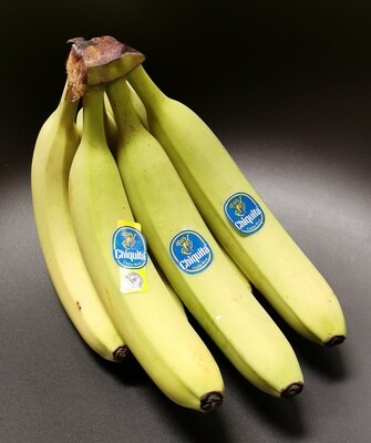 Bananen per 4 stuks Chiquita &#39;groenig&#39;