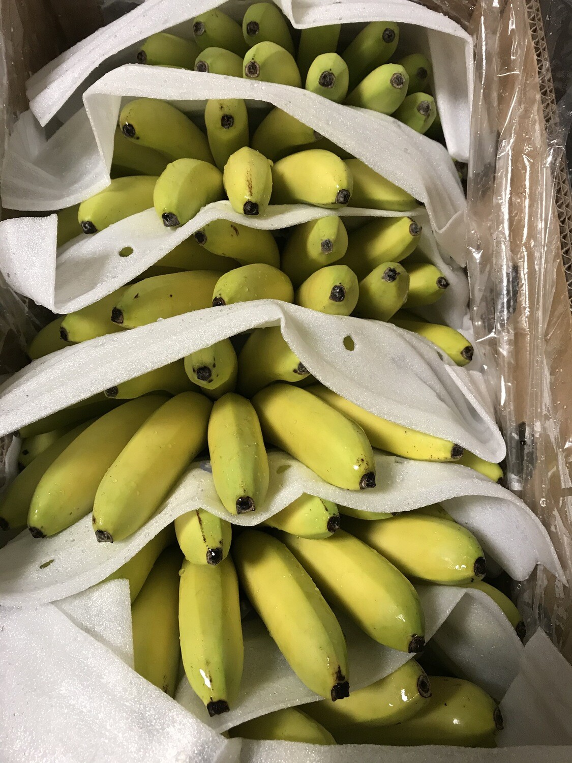 Mini bananen per 250 gram (+-5 stuks)