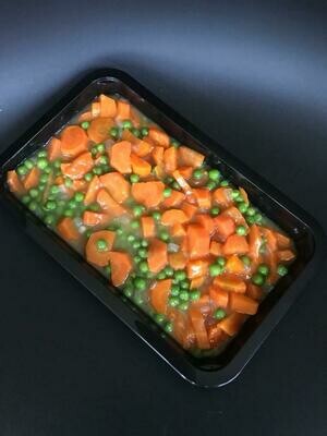 Erwten en wortelen bereid 500gr