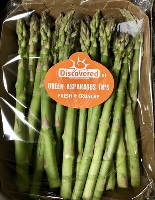 Groene aspergetips